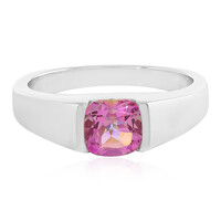 Anniversary Topaz Silver Ring