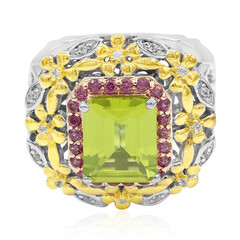 Peridot Silver Ring (Dallas Prince Designs)