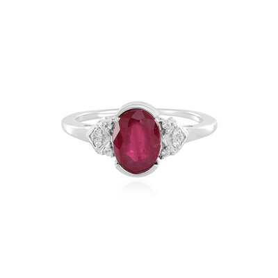 Madagascar Ruby Silver Ring