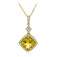 14K Imperial Beryl Gold Necklace (AMAYANI)