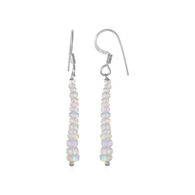 Welo Opal Silver Earrings
