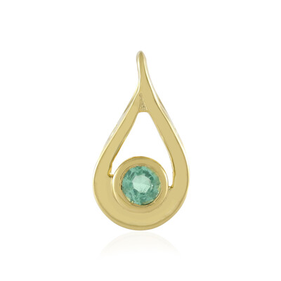 Ethiopian Emerald Silver Pendant
