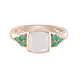 White Moonstone Silver Ring (KM by Juwelo)