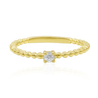 9K Zircon Gold Ring