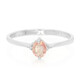 Padparadscha Sapphire Silver Ring