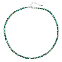 Chrysokolla Silver Necklace