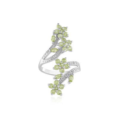 Peridot Silver Ring