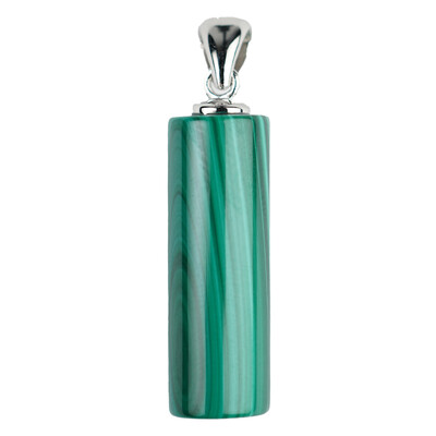 Malachite Silver Pendant