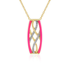 I3 (J) Diamond Silver Necklace