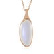 White Moonstone Silver Necklace (KM by Juwelo)
