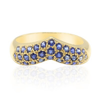 18K Blue Sapphire Gold Ring (Estée Collection)