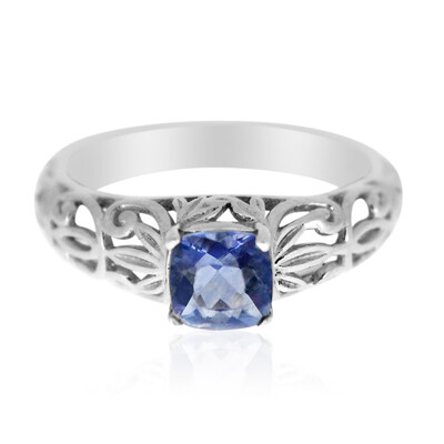 Colour Change Fluorite Silver Ring