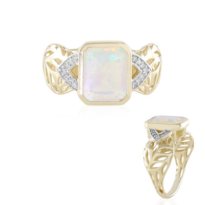9K AAA Welo Opal Gold Ring (Ornaments by de Melo)