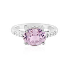 Kunzite Silver Ring