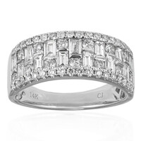 14K SI2 (H) Diamond Gold Ring (CIRARI)