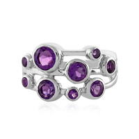 Amethyst Silver Ring