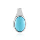 Sleeping Beauty Turquoise Silver Pendant (Faszination Türkis)