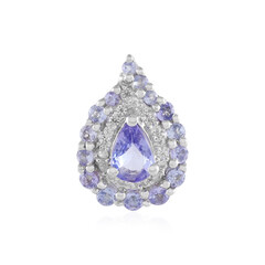 Tanzanite Silver Pendant