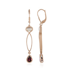 Rhodolite Silver Earrings (KM by Juwelo)