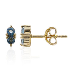 London Blue Topaz Silver Earrings