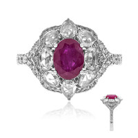 18K AAA Mozambique Ruby Gold Ring (CIRARI)
