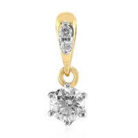 14K IF (D) Diamond Gold Pendant