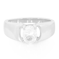 Petalite Silver Ring