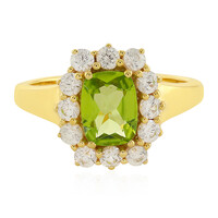 Peridot Silver Ring
