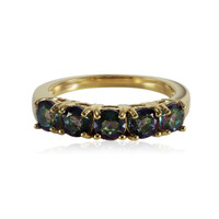 Mystic Quartz Silver Ring