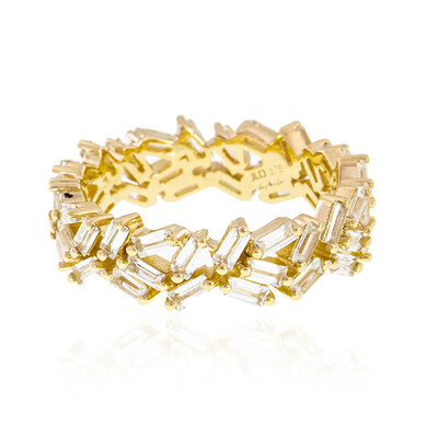 9K Zircon Gold Ring (de Melo)