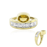 9K Yellow Tourmaline Gold Ring (de Melo)