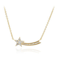 White Topaz Silver Necklace