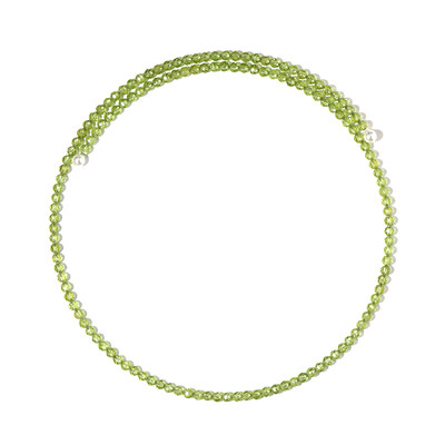 Peridot Steel Choker (Riya)