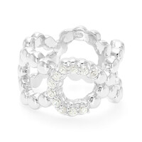 Zircon Silver Ring