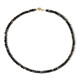 Silver Obsidian Silver Necklace