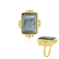 Labradorite Silver Ring