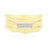 I1 (G) Diamond Silver Ring
