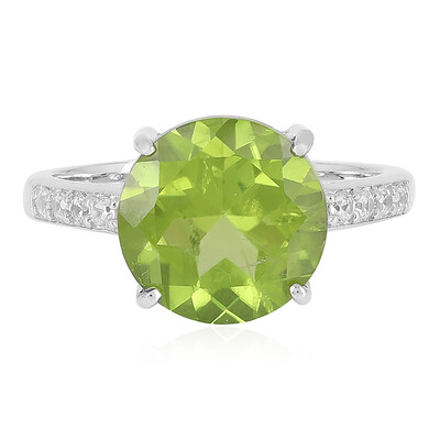 Peridot Silver Ring