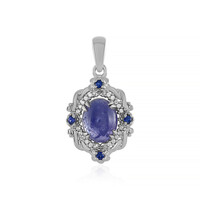 Tanzanite Silver Pendant