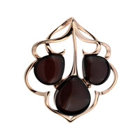 Baltic Amber Silver Pendant