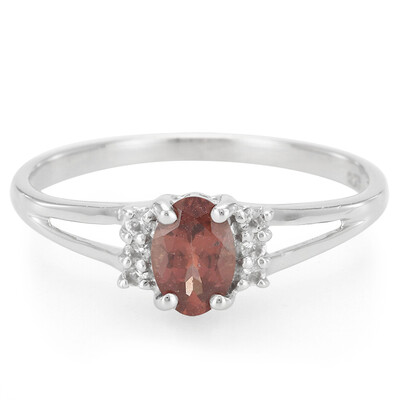 Malaya Garnet Silver Ring