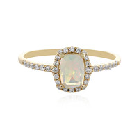 9K Welo Opal Gold Ring