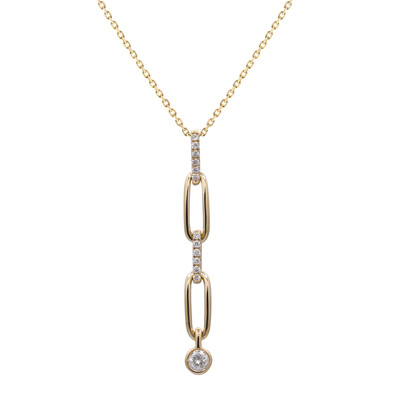 14K I1 (H) Diamond Gold Necklace (CIRARI)