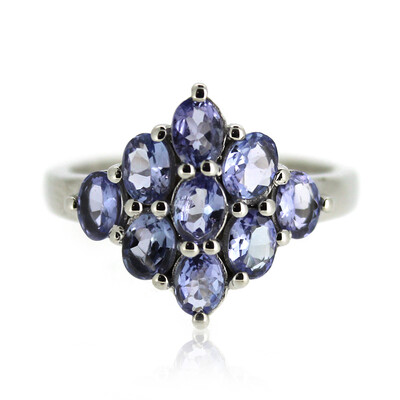 Tanzanite Silver Ring