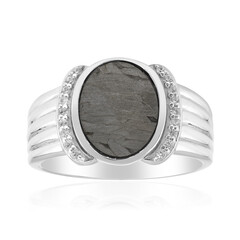 Aletai-Meteorite Silver Ring