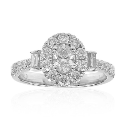 14K SI1 (H) Diamond Gold Ring (CIRARI)