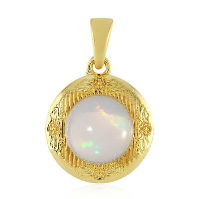 Welo Opal Silver Pendant