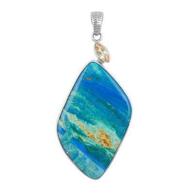 Atacama Opal Silver Pendant (Bali Barong)