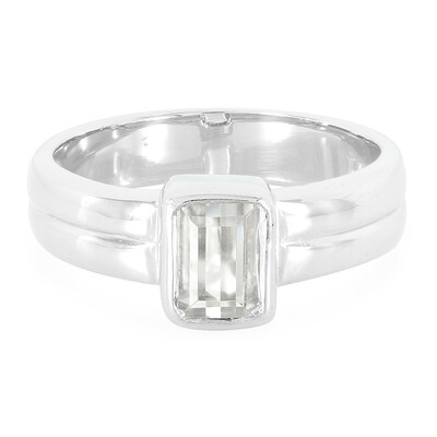 Canary Kunzite Silver Ring