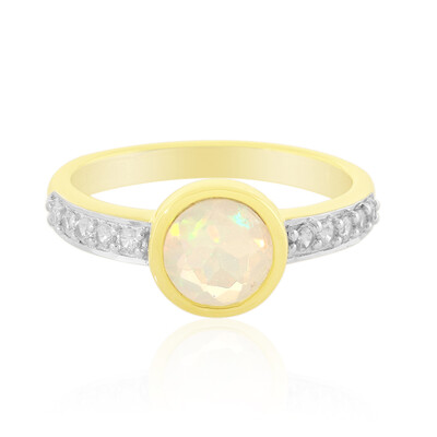 Welo Opal Silver Ring